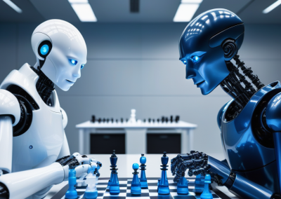 The Future of AI: Humans vs. Robots